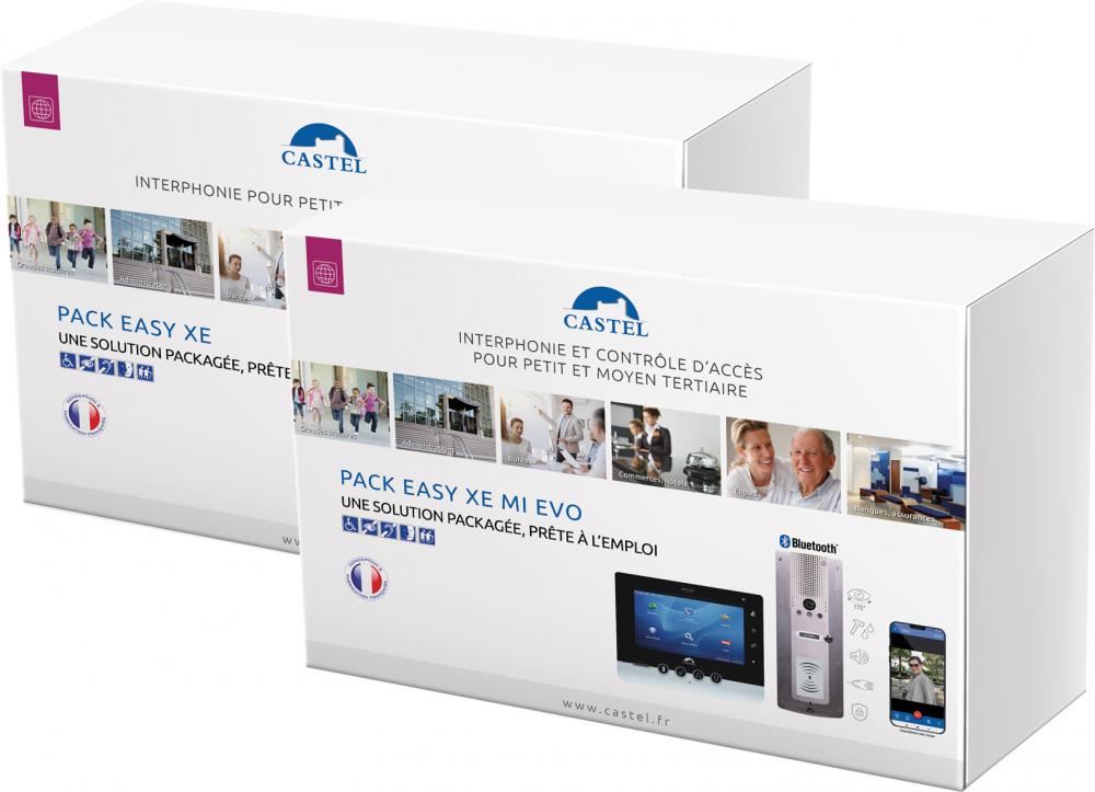 Image de PACK EASY XE & XE MI EVO (kit de vidéophonie pré-programmé pour le petit et moyen tertiaire)