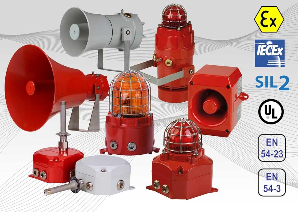 Image de Gamme D1x - avertisseurs ATEX et IECEx