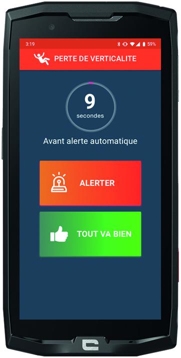 Image de my Tamat PTI : application Smartphone PTI/DATI (Dispositif d’Alarme pour Travailleur Isolé)