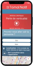 Image de my Tamat Notif : application Smartphone de notification d’événements critiques